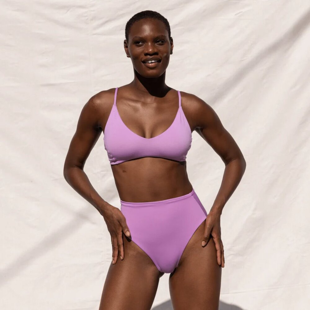 NWT Left on Friday Sunday Top and Hi Hi Bottom in Daydream, Small